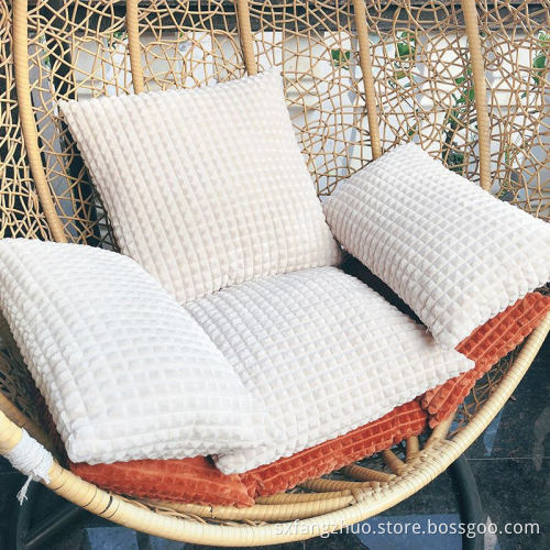 super soft fleece bed blanket knee pillow